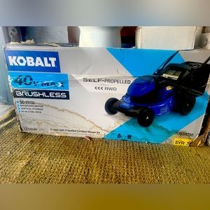 Kobalt 40v max brushless self propelled cordless